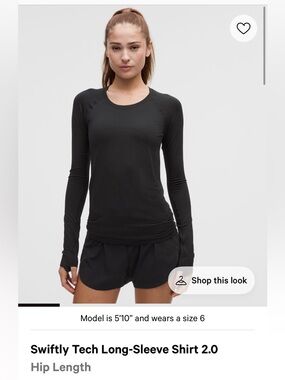 Swiftly tech long sleeve